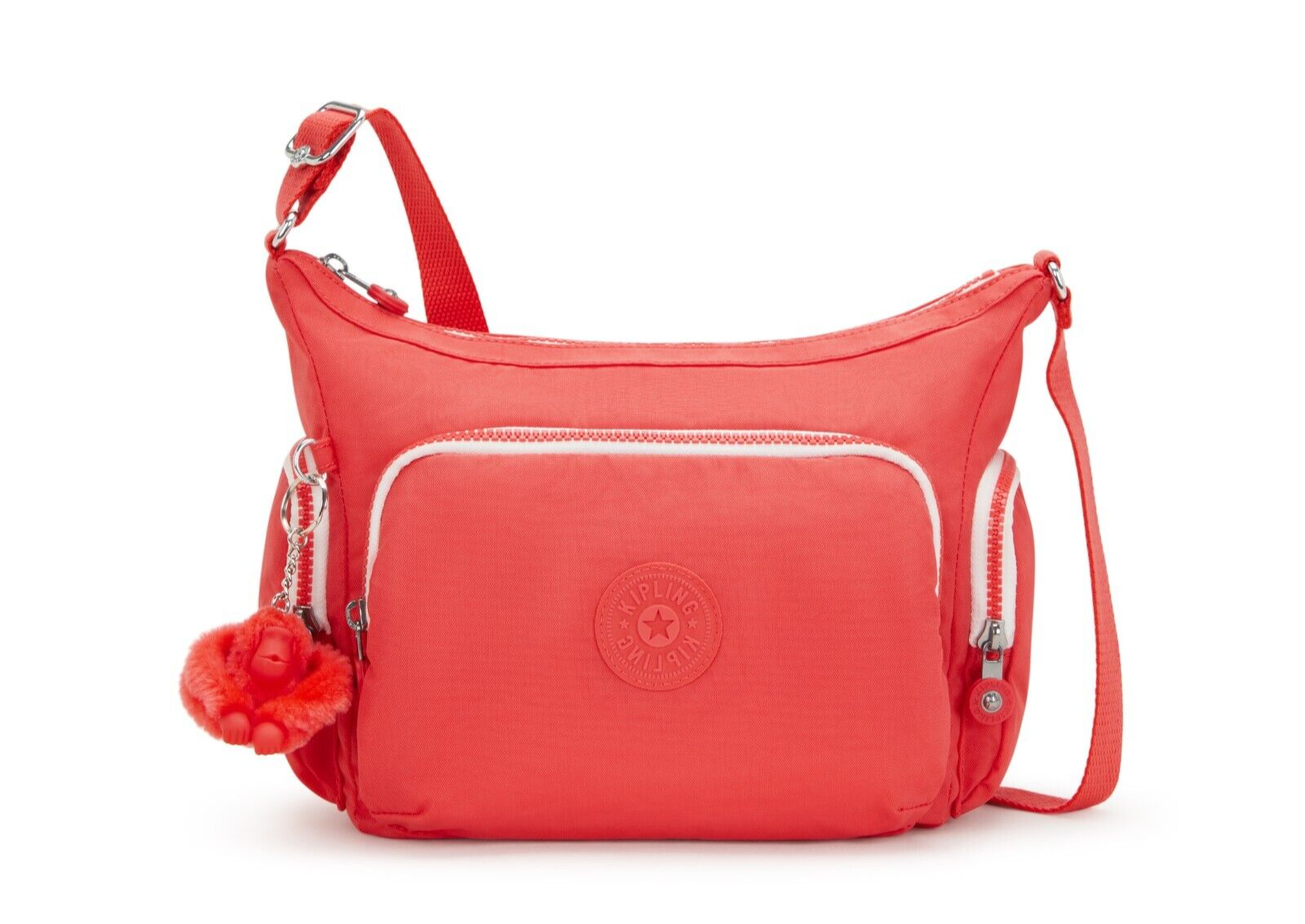 Kipling GABB S Medium Crossbody Bag - Almost Coral RRP £88