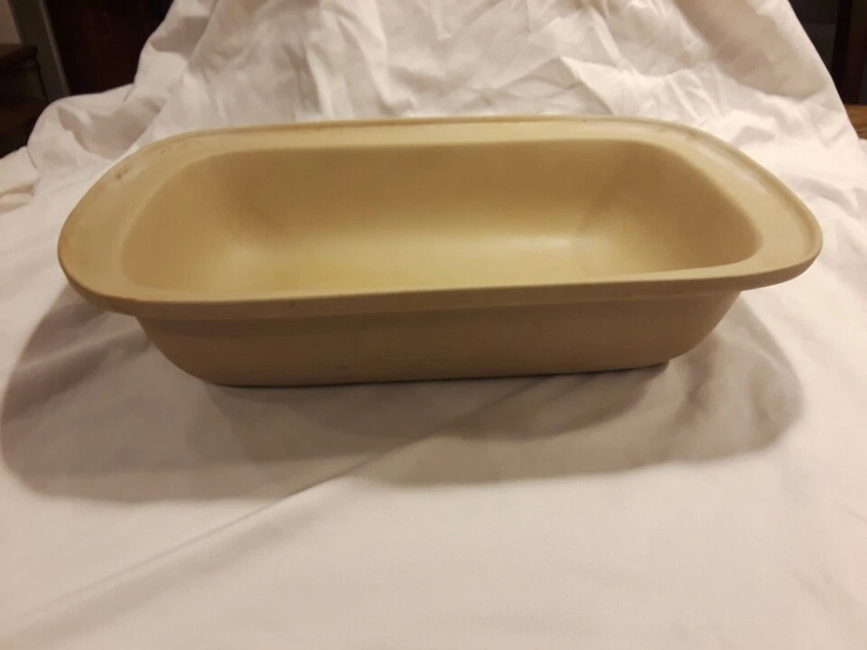 Vintage Pampered Chef Roasting Pan Stoneware Family Heritage Classic Collection