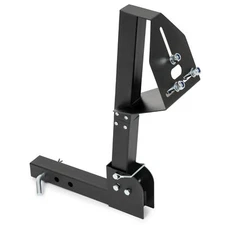 Hitch Spare Tire Carrier Mount For Truck w/ 2 inch Receiver Trailer Adjustable