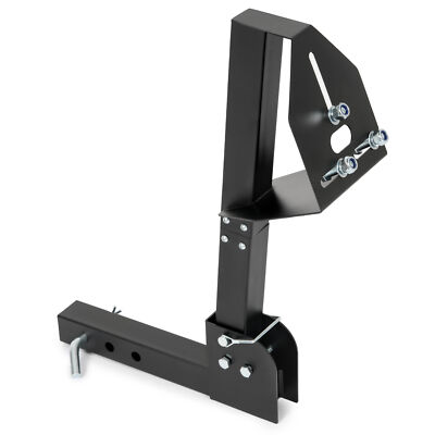 #ad Hitch Spare Tire Carrier Mount For Truck w 2 inch Receiver Trailer Adjustable $58.00