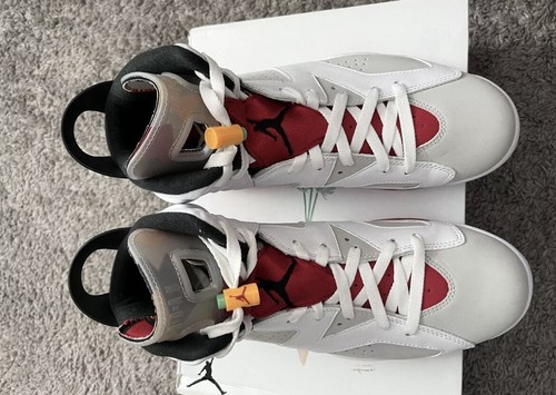 Size 9.5 - Air Jordan 6 Retro Hare - Picture 4 of 6