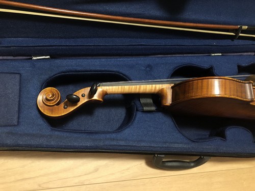4/4 Gliga Violin Made in 2001 Includes Sugito Bow, Rosin and Case - Picture 6 of 24