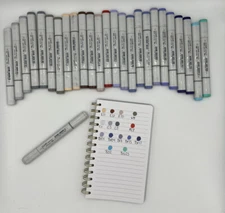 Copic Sketch Markers  - Lot of 26