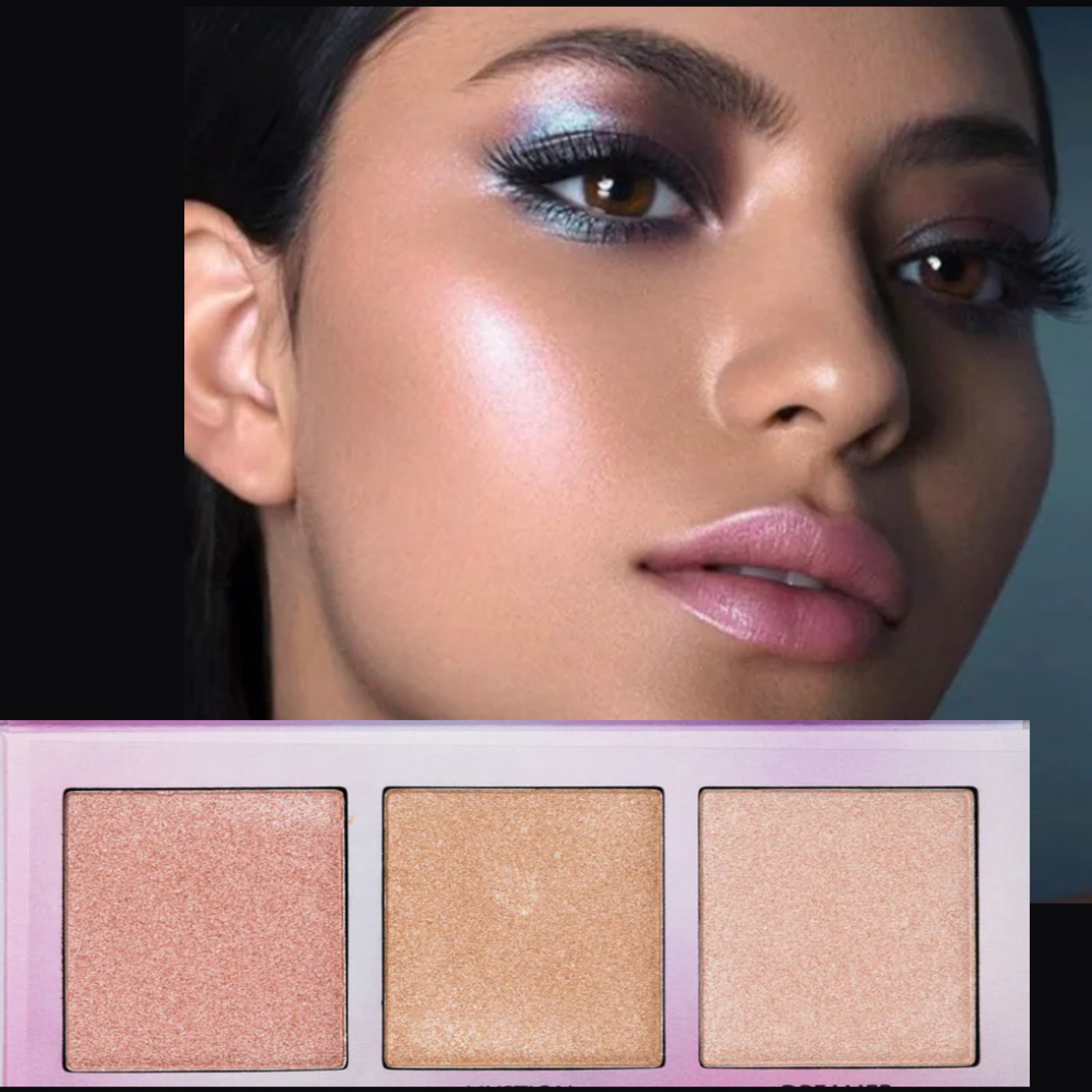 /blush Palette Unicorn Dust Palette 3 Colors Trendybeauty