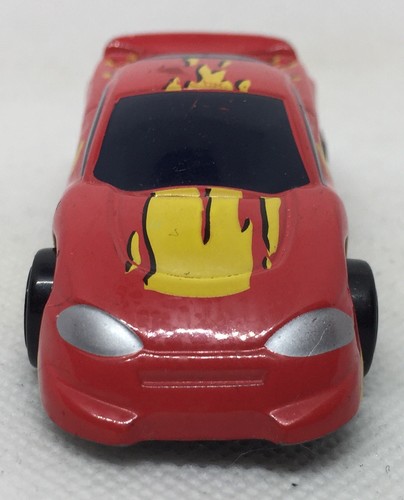 Strottman International rojo y amarillo Mitsubishi Eclipse suelto diecast 1:64 - Imagen 3 de 6