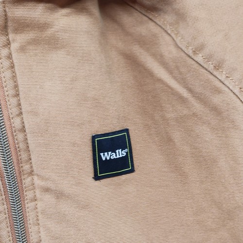 WALLS TOUGH WEAR CANVAS HOODED JACKET w/SHERPA LINING Youth Large 12-14 - Picture 7 of 16