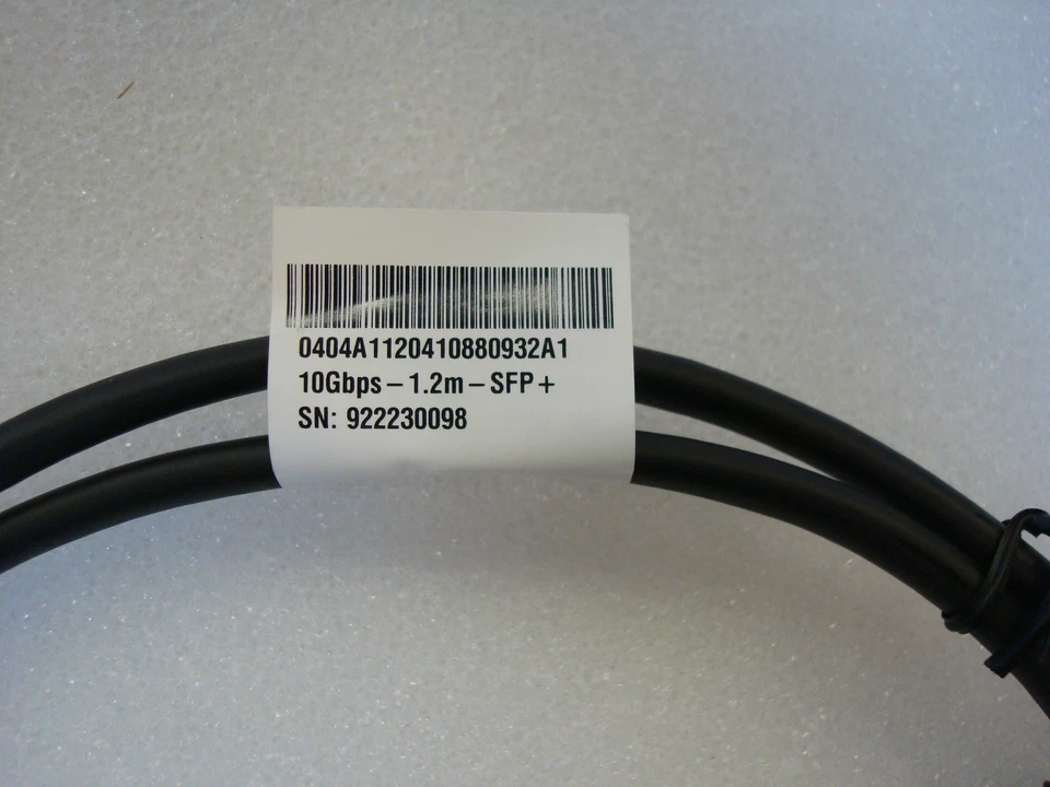 0231A0AL 10G BASE-CU SFP+ 1.2 Meter 10 Gbps TRANSCEIVERS 90 Days RTB Warranty - Image 3 of 4