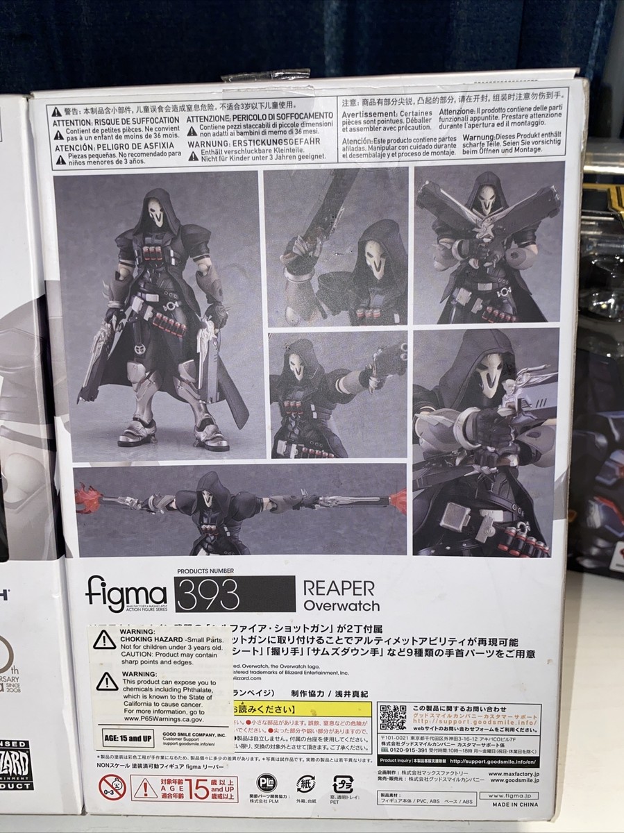 1) Max Factory/Good Smile Overwatch: Reaper Figma 393 Action 1) Max Factory/Good Smile Overwatch: Reaper Figma 393 Action