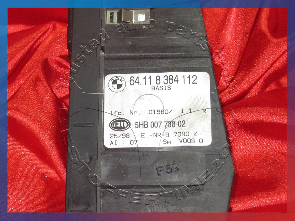 BMW E46 3's AUTOMÁTICO AIRE ACONDICIONADO AIRE ACONDICIONADO AIRE ACONDICIONADO CALEFACCIÓN CONTROL 8384112 Klima Foto 4 de 4