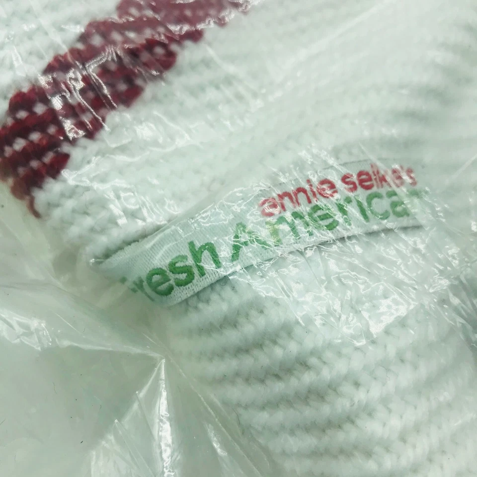 Annie Selke Fresh American Cape Stripe Red White 22" Indoor Outdoor Pillow Beach - Image 3 of 4