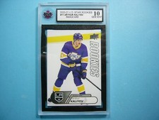 2020/21 UPPER DECK STAR ROOKIES NHL CARD #11 ARTHUR KALIYEV ROOKIE RC KSA 10 UD