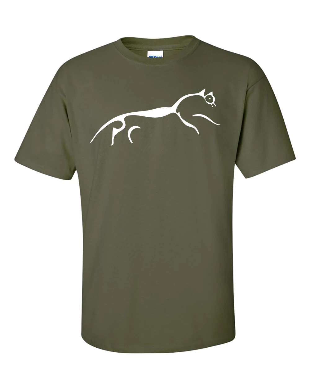 Uffington White Horse Chalk Drawing Prehistoric Hill Figure T-Shirt
Opens in a new window or tab