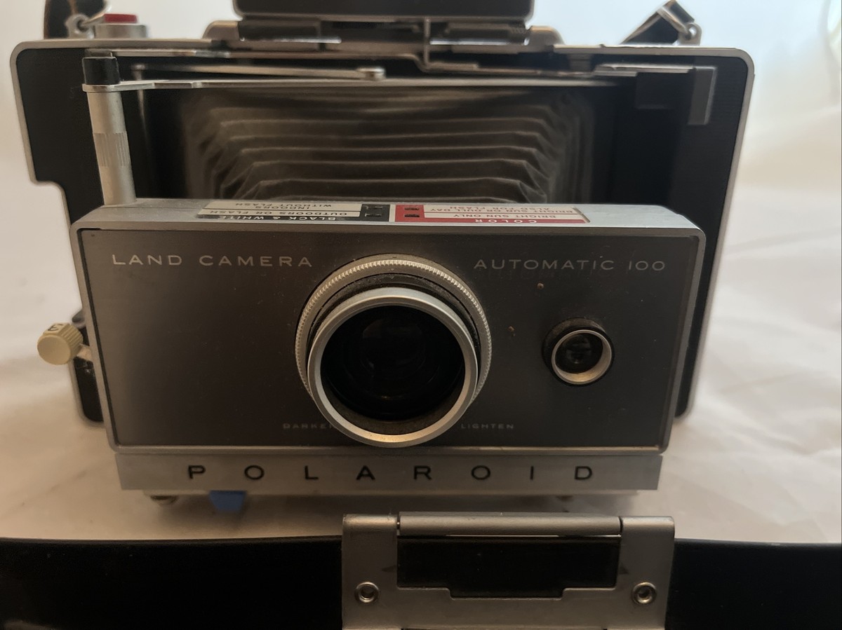 アンティーク ポラロイドカメラ LAND CAMERA 100 POLAROID LAND CAMERA MODEL 100 VINTAGE FROM COLLECTION | eBay