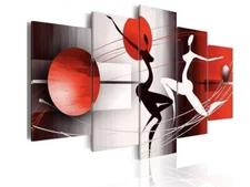 ABSTRACT MODERN Canvas Wall Art Framed Print Picure Photo 40x20