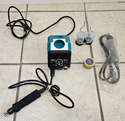 YIHUA 939D+ VI Digital Soldering Iron Station Kit 110W High Power B-new Open Box