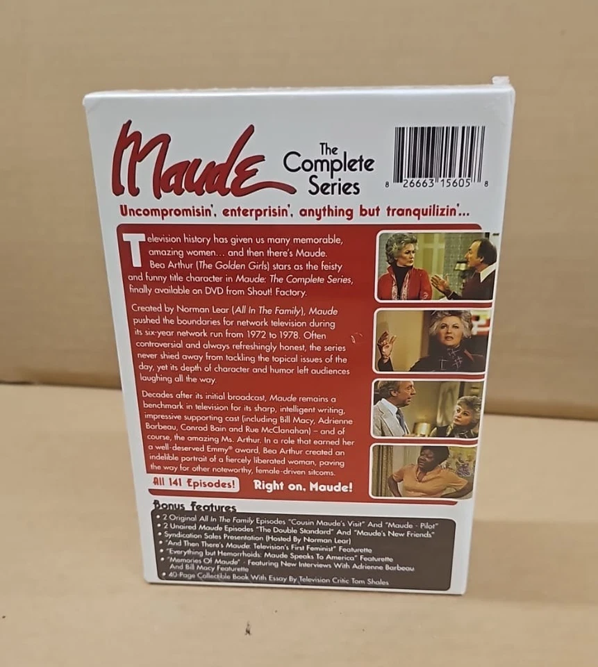 Maude: The Complete Series Seasons 1-6 ( DVD 19-Disc Box Set ) Brand New Sealed Foto 3 de 4
