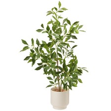 Amore Florales Plantas Artificiales en Macetas Interior 27 Plantas Imitación Hojas Ficus Árboles