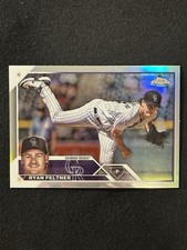 2023 Topps Chrome Update Series Ryan Feltner Refractor #USC66 Colorado Rockies
