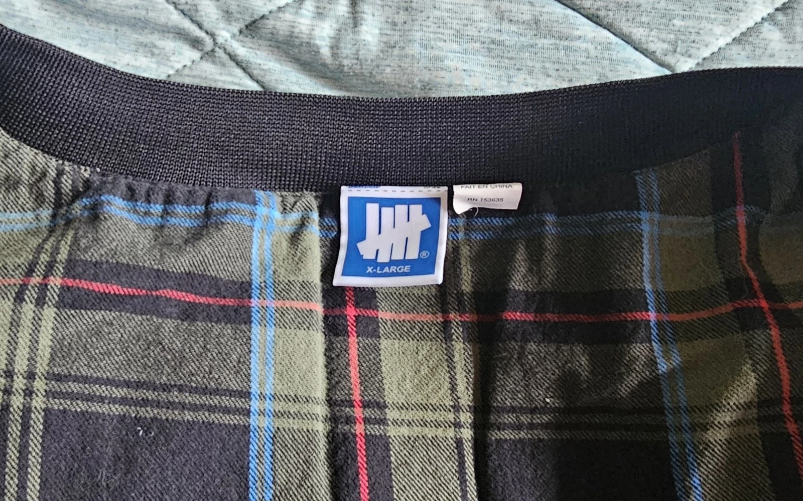 Malbon Golf x Undefeated Vest Black Size XL MSRP $180 image 4