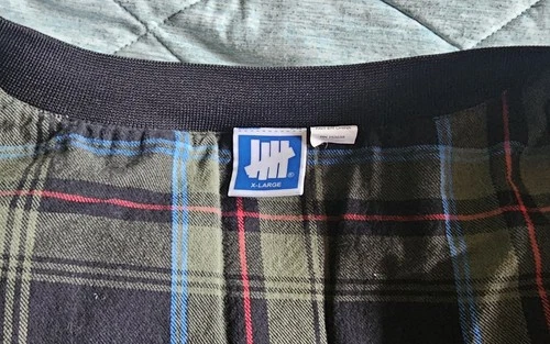 Malbon Golf x Undefeated Vest Black Size XL MSRP $180 image 4