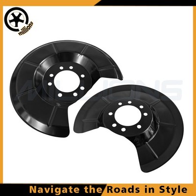 2Pcs Rear LH & RH Brake Backing Plate Splash Shield For Mazda 3 5 BP4K26261B