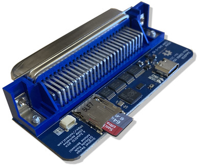 ZuluSCSI Pico CEN50 Plug-In SCSI SD Drive