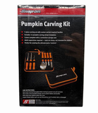 Snap On Tools Orange Handle Pumpkin Carving Setssx26p133 7 Piece With Case Snap On Tools Orange Handle Pumpkin Carving Setssx26p133 7 Piece With Case
