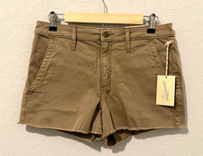 Universal Thread Women's High Rise Cut Off Shorts Beige size 8
