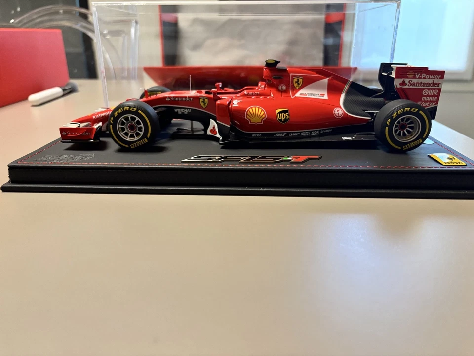 BBR 1/18 FERRARI SF15-T  1/18 #7 Kimi Raikkonen Limited Edition 001/100 Pz - Immagine 4 di 4