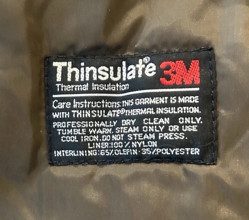Vintage London Fog 40R Taupe Trenchcoat Thinsulate Liner Gürtel Zweireiher - Bild 6 von 12