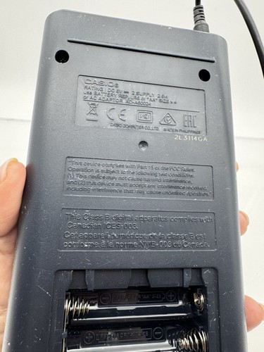 Casio HR-10RC 12-Digit Printing Calculator Black with Power Cord - Works Great!! - Picture 5 of 8