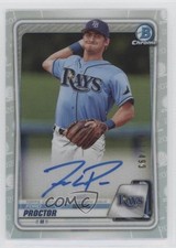 2020 Bowman Chrome Prospects Auto Refractor /499 Ford Proctor #CPA-FP Auto gp1