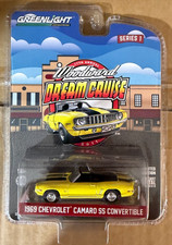 Greenlight Chevrolet Camaro Ss Cabriolet 1969 1:64 37280B