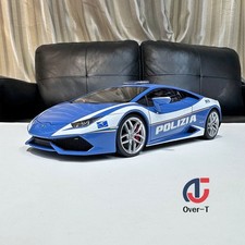 Autoart 1:18 Lamborghini LP610 Police Car Fully Open Car Model Collection Gift 