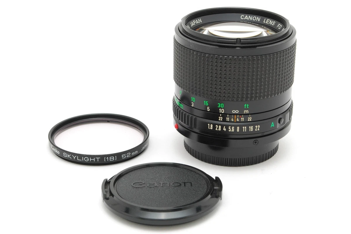 Canon FD f/1.8 Camera Lenses 85mm Focal for sale | eBay