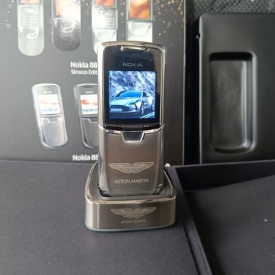 RARE GENUINE NOKIA 8800 UNLOCKED GSM MOBILE PHONE - ASTON MARTIN LIMITED EDITION