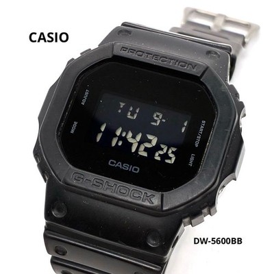 Casio G-Shock DW-5600BB einfarbige Uhr aus Japan