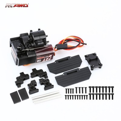 72T 130 Motor Transmission Two Speed Choice for Axial SCX24 Upgrade Parts