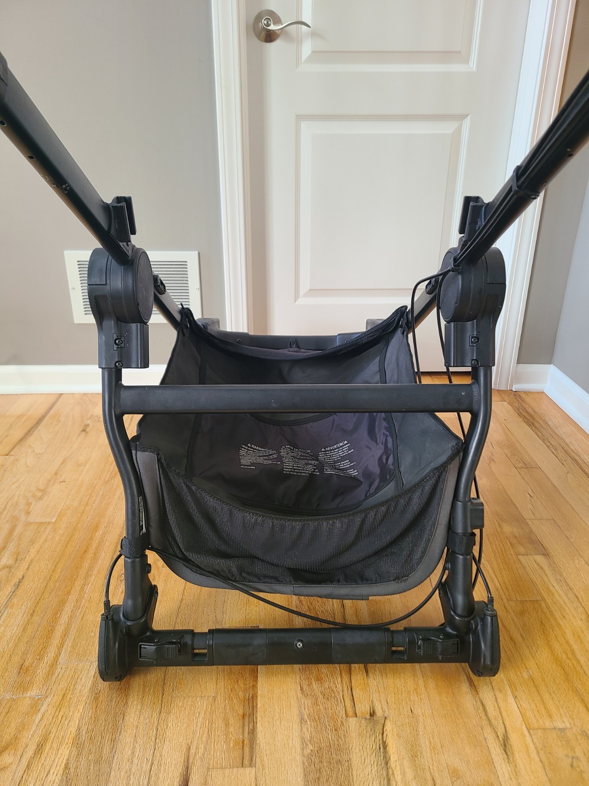 Baby Jogger City Select LUX stroller FRAME  + basket + set of 2 wheels GOOD COND