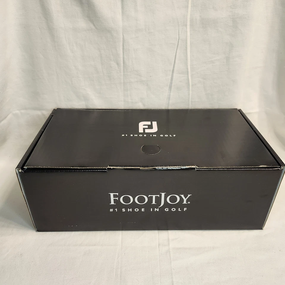 Туфли для гольфа мужские Footjoy FJ MyJoys PRO/SL 53994 BOA белые синие крокодиловые на заказ 12,5 - Изображение 2 из 4