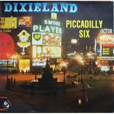 Piccadilly Six Live + Dixieland NEAR MINT Ex Libris 2xVinyl LP