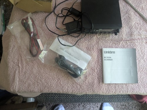 Uniden BC355N 800MHz Compact Base/Mobile Police Scanner Bearcat W/ Power Supply - Zdjęcie 6 z 9