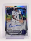 SEBASTIAN WILKINS 2025-26 BOWMAN CHROME U 1ST REFRACTOR AUTOGRAPH /499 Q2045
