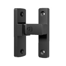 Heavy Duty 90 Flip Latch Lock Sliding Door Gate Shed Fence Bolt Black