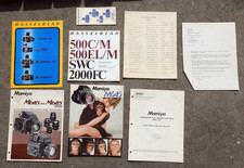 Group of Hasselblad  Mamiya Camera Catalogs plus Price List from the 1970's