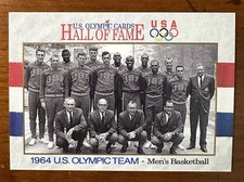 1991 Impel US Olympic Card Hall of Fame #59 1964 Team USA Basketball