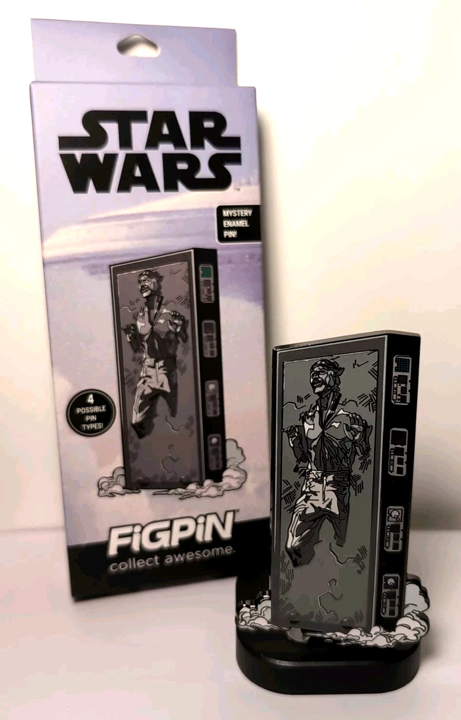 FiGPiN Han Solo Quest - Han in Carbonite Common Enamel Pin *LOCKED*