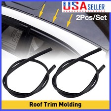 2pcsset Left And Right Roof Trim Molding Kit Fit For Toyota Corolla 2009-2013