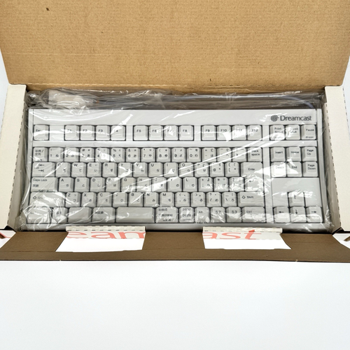 Dreamcast Keyboard White HKT-7600 SEGA DC Japan Box - Picture 7 of 12