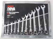 Vintage Easco Nova 11 Pc Sae Combination Wrench Set 897111 Taiwan Kd Tools Vintage Easco Nova 11 Pc Sae Combination Wrench Set 897111 Taiwan Kd Tools
